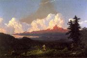 Frederic Edwin Church To the Memory of Cole oil painting artist